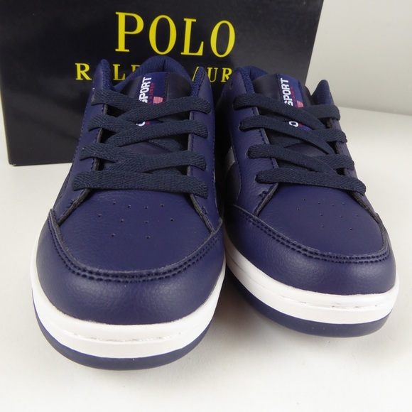 Polo Ralph Lauren Sport Belden Sneakers Shoes NIB - Picture 3 of 9